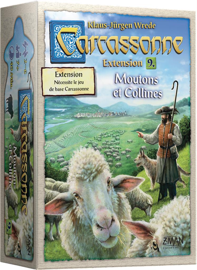 Carcassonne ext 9 Moutons et Collines