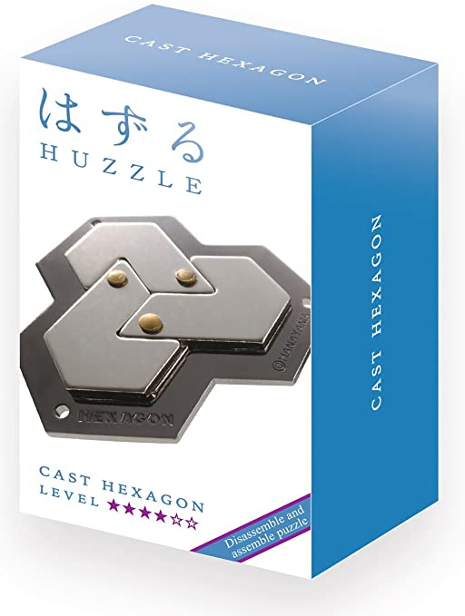 Casse-Tête Huzzle HEXAGONE (diff.4)