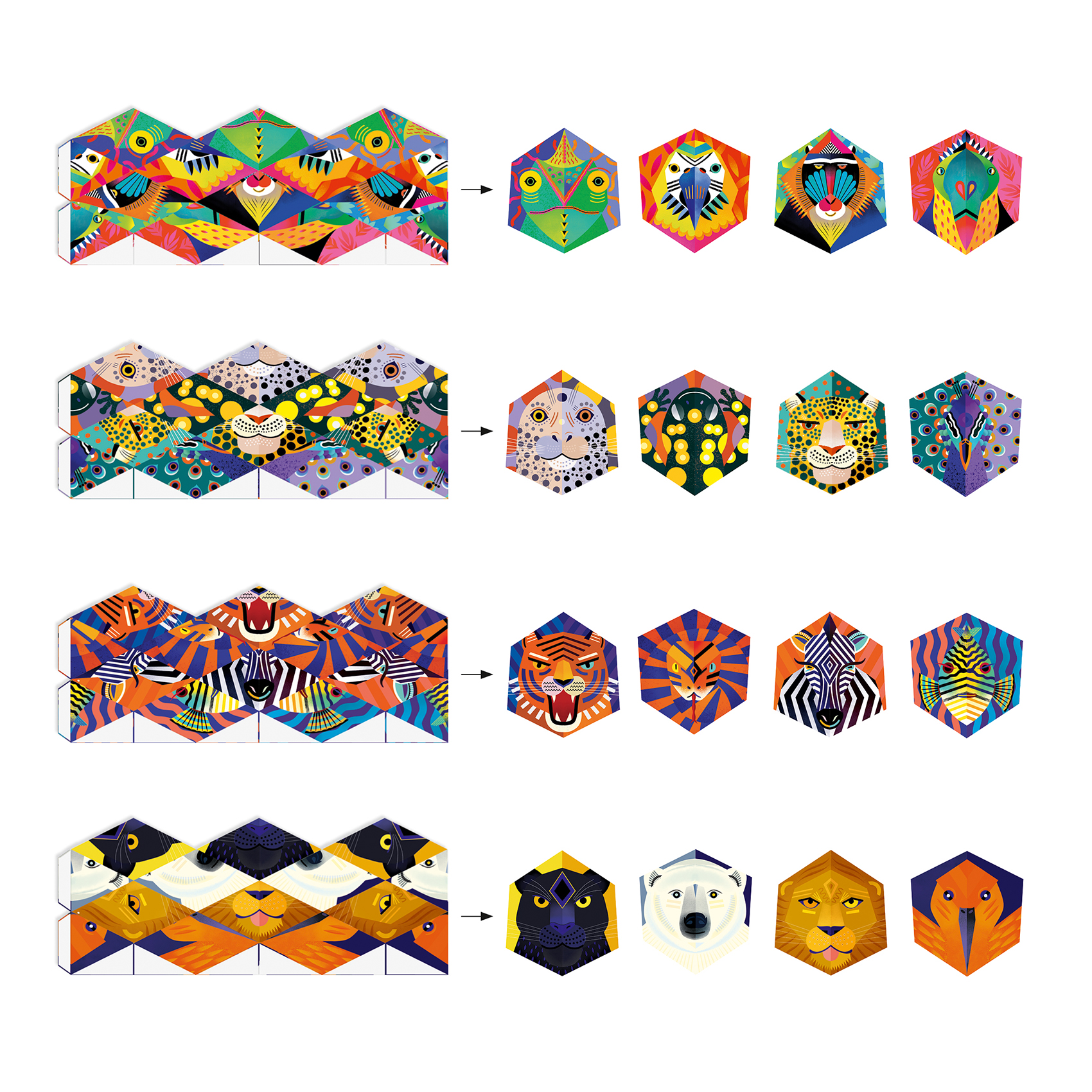 Kaleidocycles – Flexanimaux – Image 2