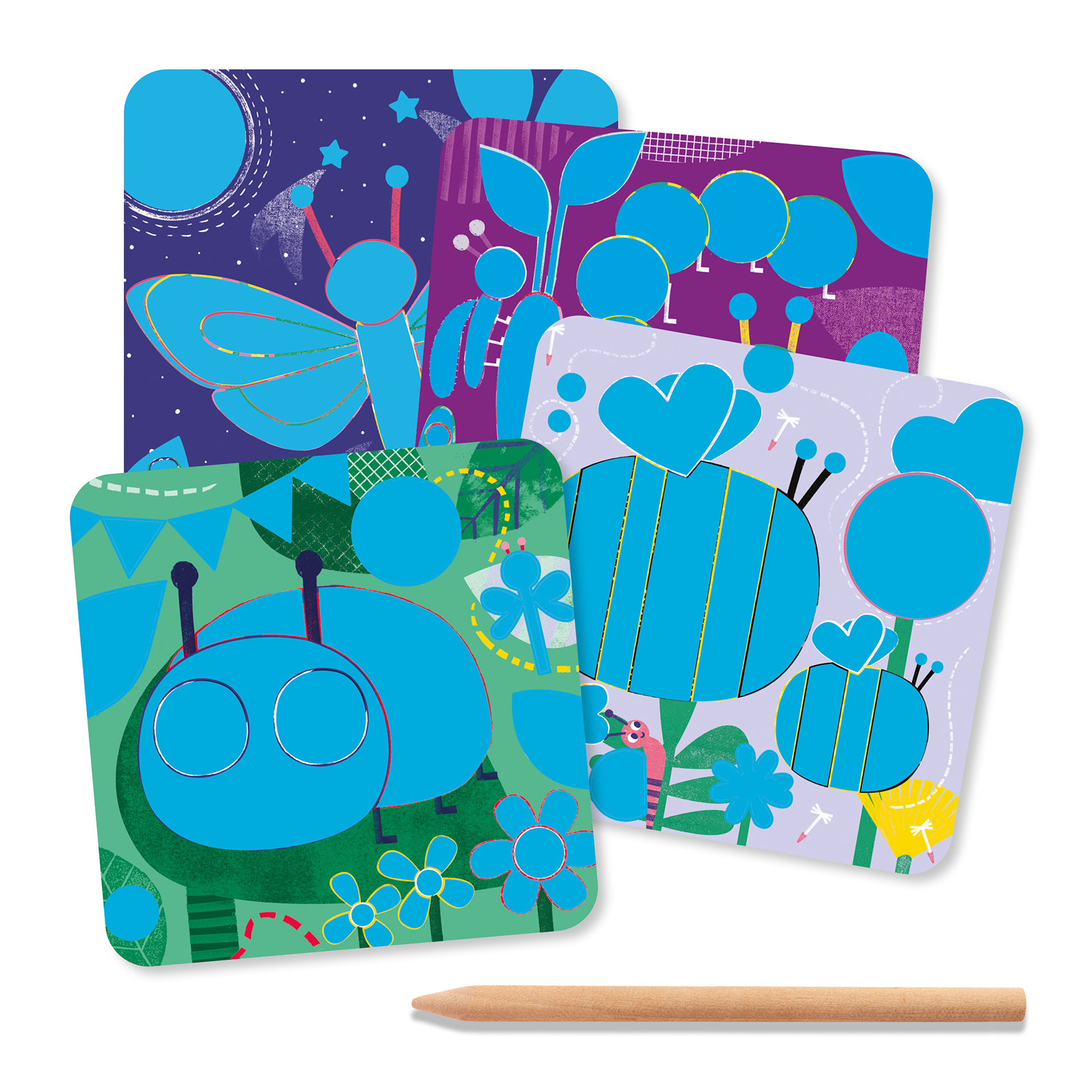Cartes à Gratter – Toutes petites bêtes – Image 2