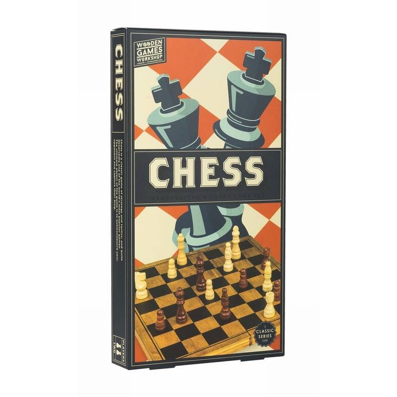 Echecs Bois Vintage