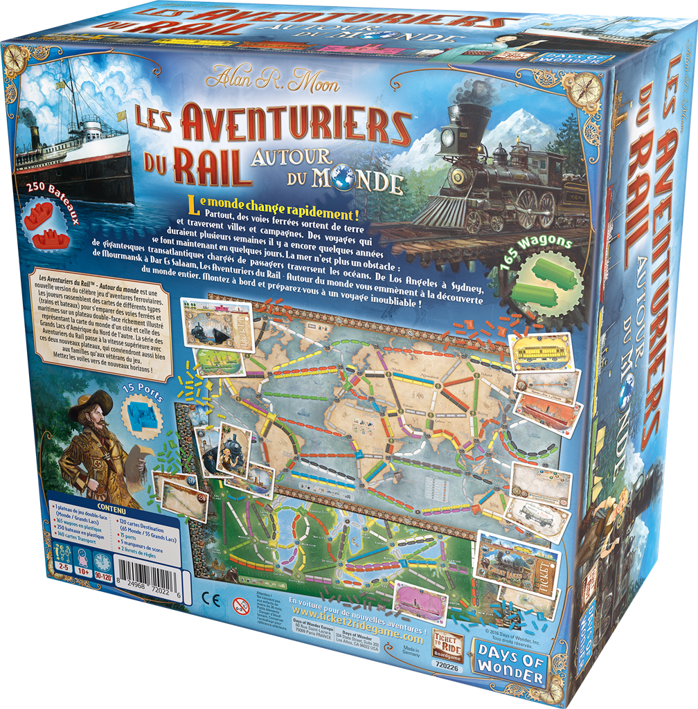 Les Aventuriers du Rail Autour du Monde – Image 2