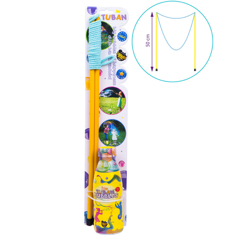 Tuban – Set Bulles de savon 50cm et Produit 400ml