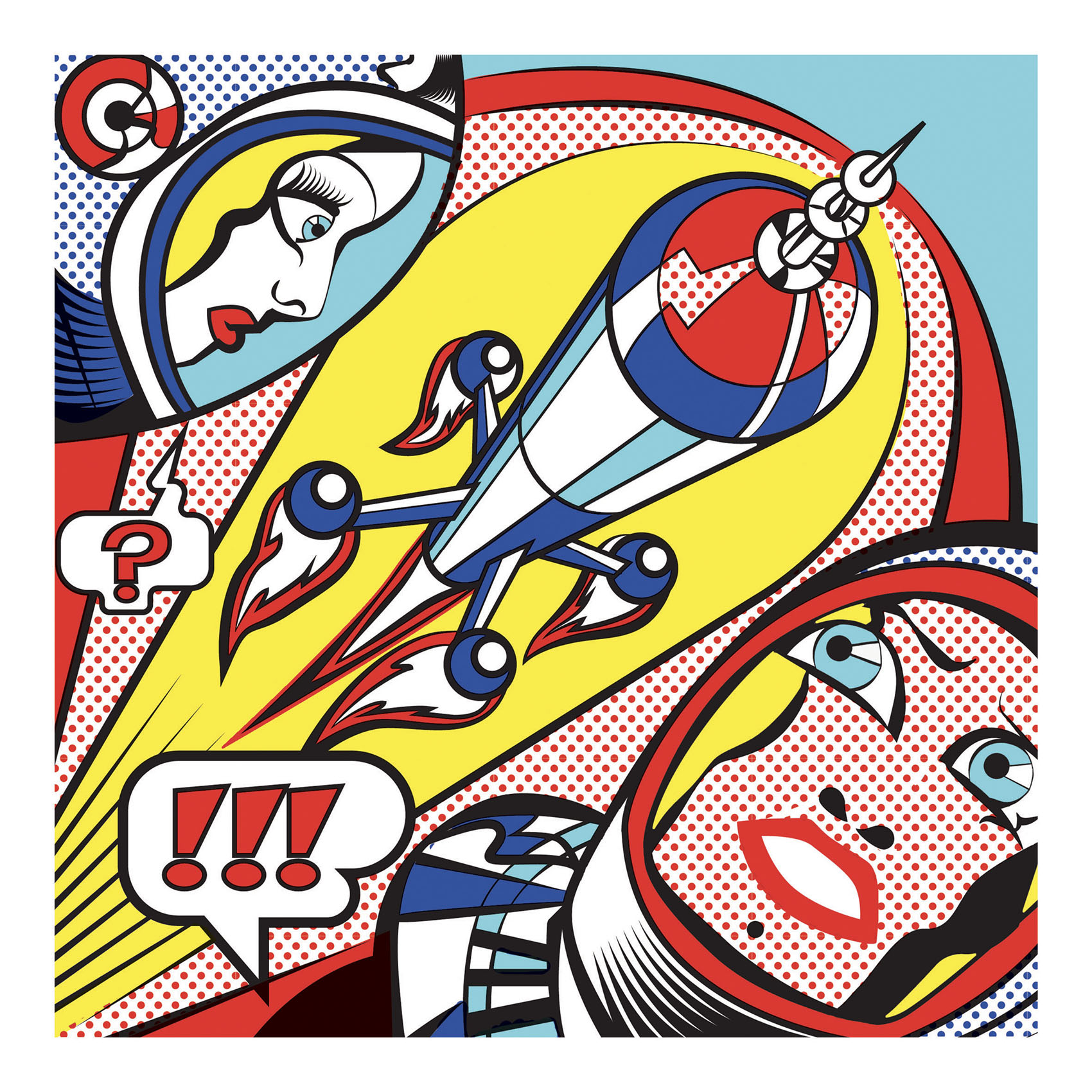 Inspired by Roy lichtenstein -Heroes – Image 4