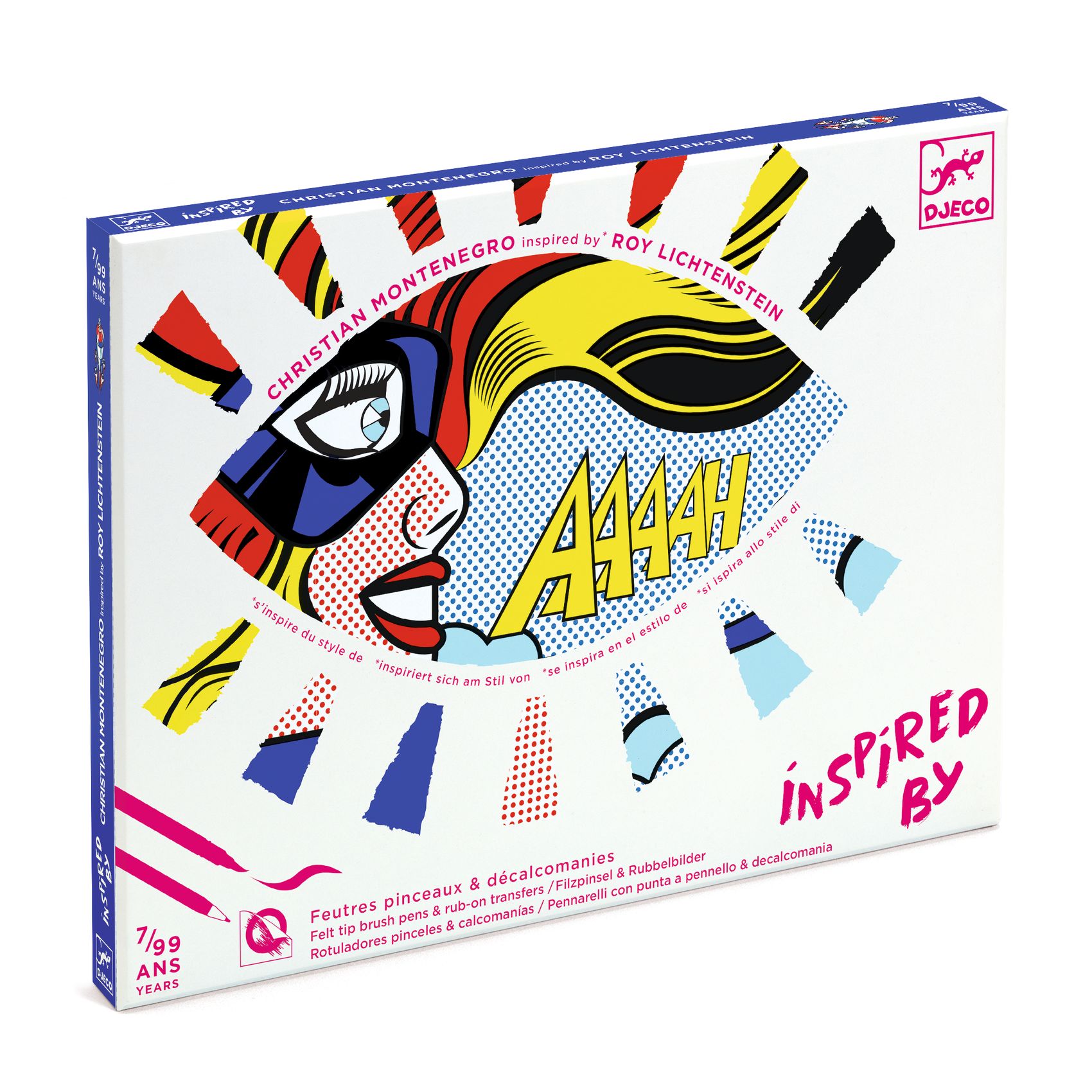 Inspired by Roy lichtenstein -Heroes