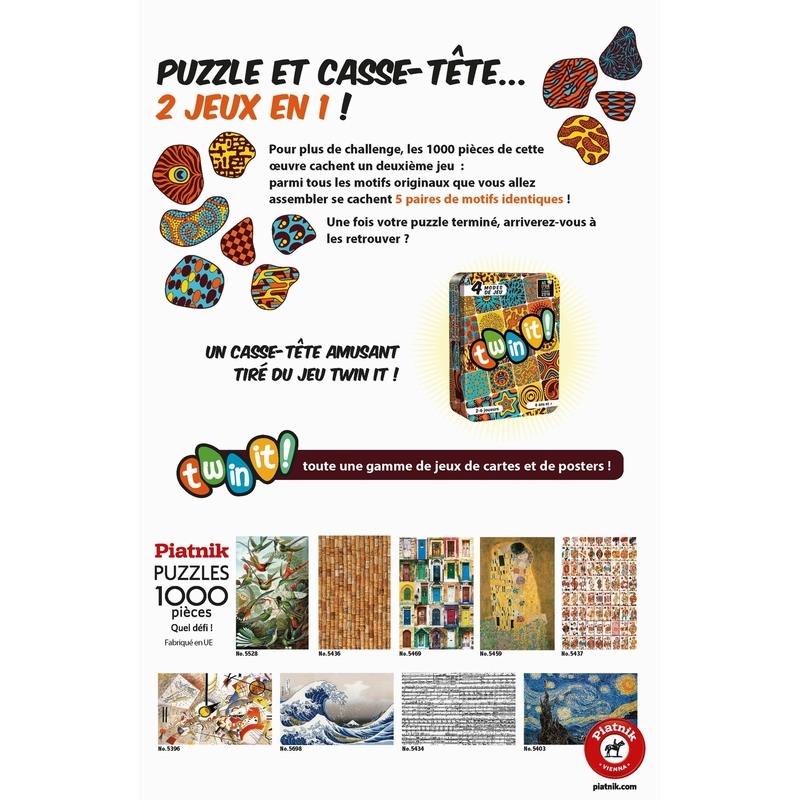 Puzzle – Twin it – 1000 Pcs – Image 2