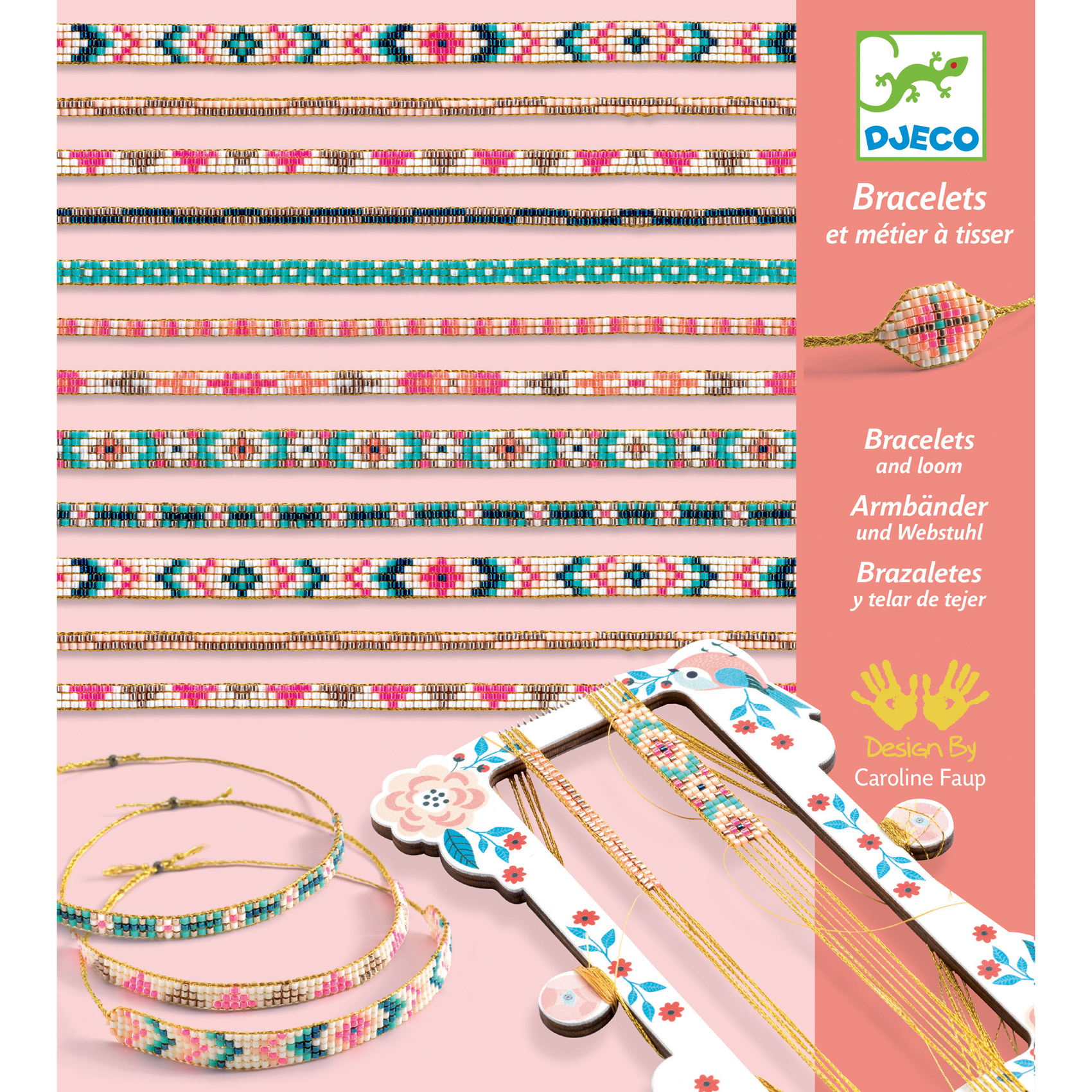 Bijoux à créer - Bracelets et métier à tisser