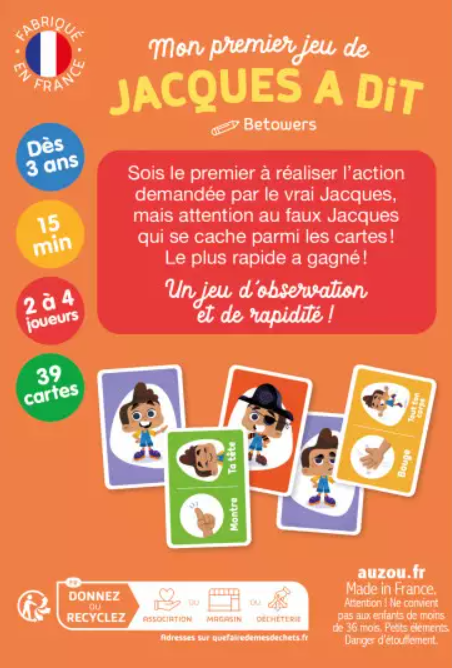 Mon Premier jeu de Jacques a dit – Image 3