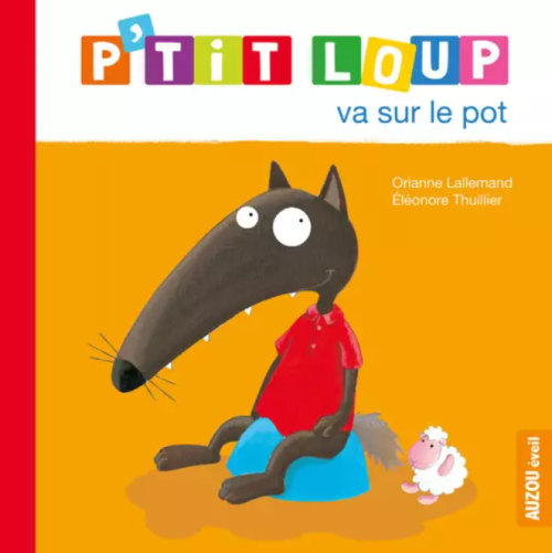 Livre P'tit Loup va sur le pot