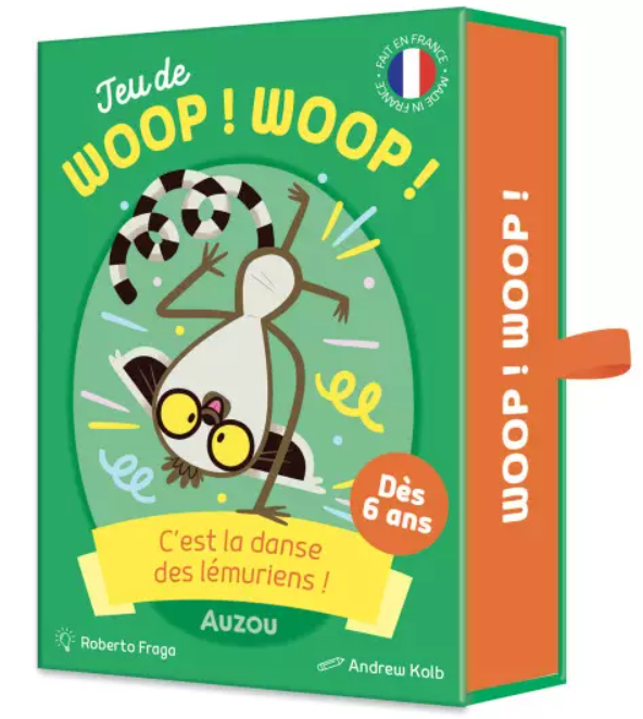 Boîte du jeu de Woop ! Woop !