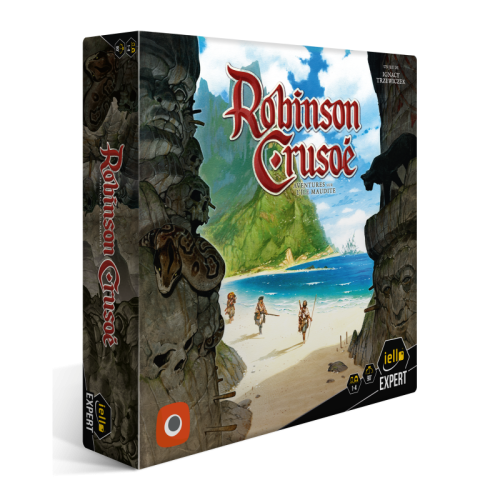 Boîte du jeu Robinson Crusoé