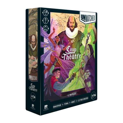 Boîte du jeu Unmatched - Coup de Théâtre