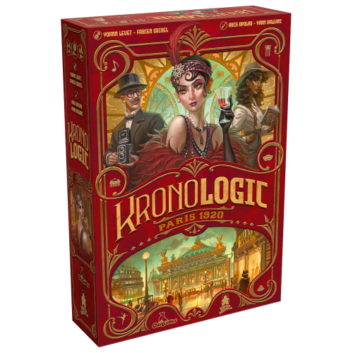 Boîte du jeu Kronologic : Paris 1920