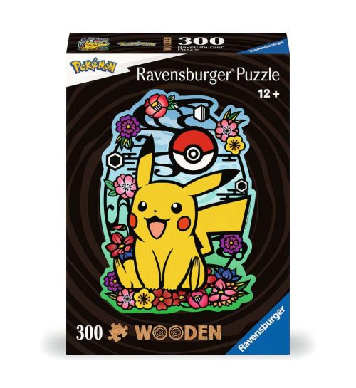 Puzzle en bois - Wooden - 300 p - Pikachu