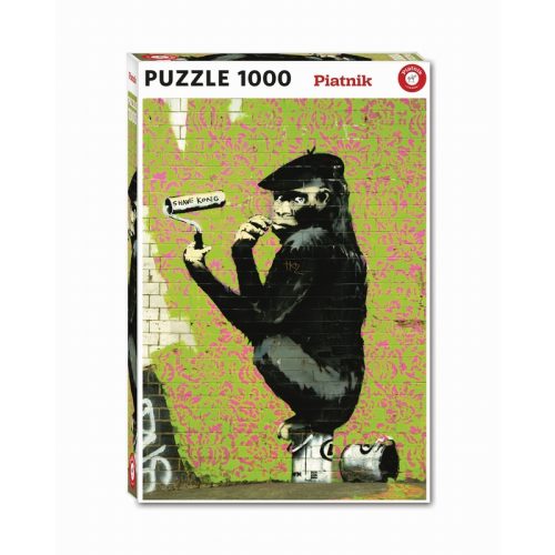 Puzzle – Banksy - Roller Chimp - 1000 pièces