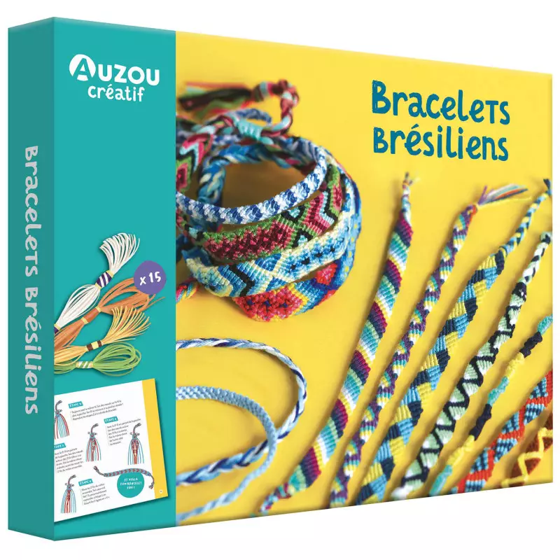 Mon coffret d'artiste - Bracelets brésiliens
