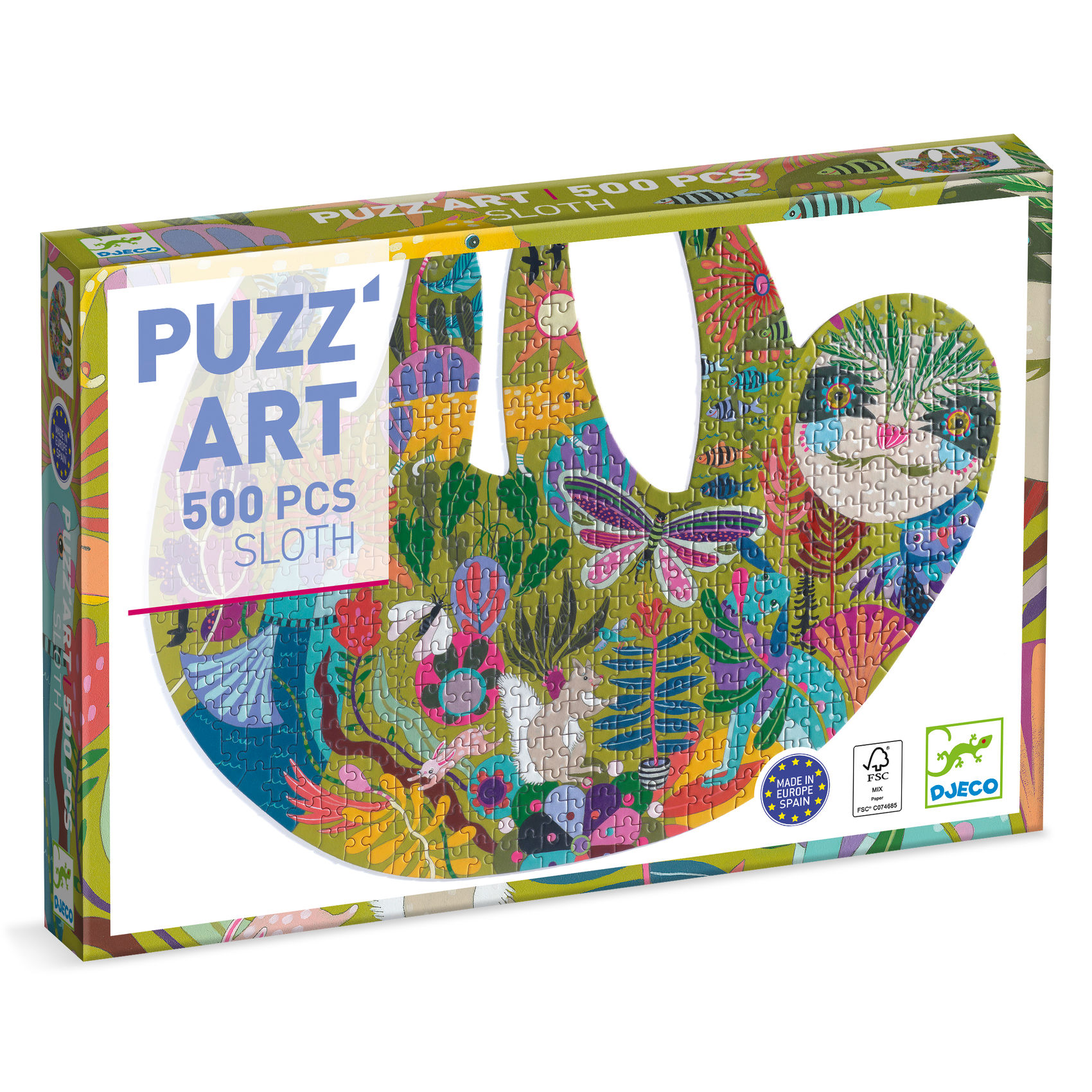 Puzz'Art - Sloth - 500 Pièces