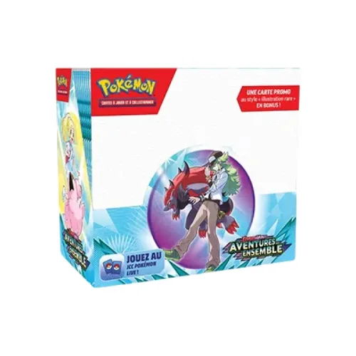 Pokemon – Display avec carte promo – Ecarlate et Violet EV09 - Aventures Ensemble
