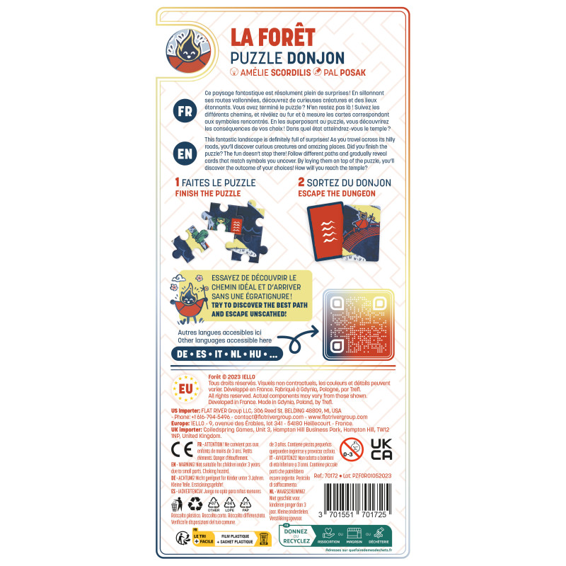 Puzzle Play Donjon - 500 Pcs – Foret – Image 2