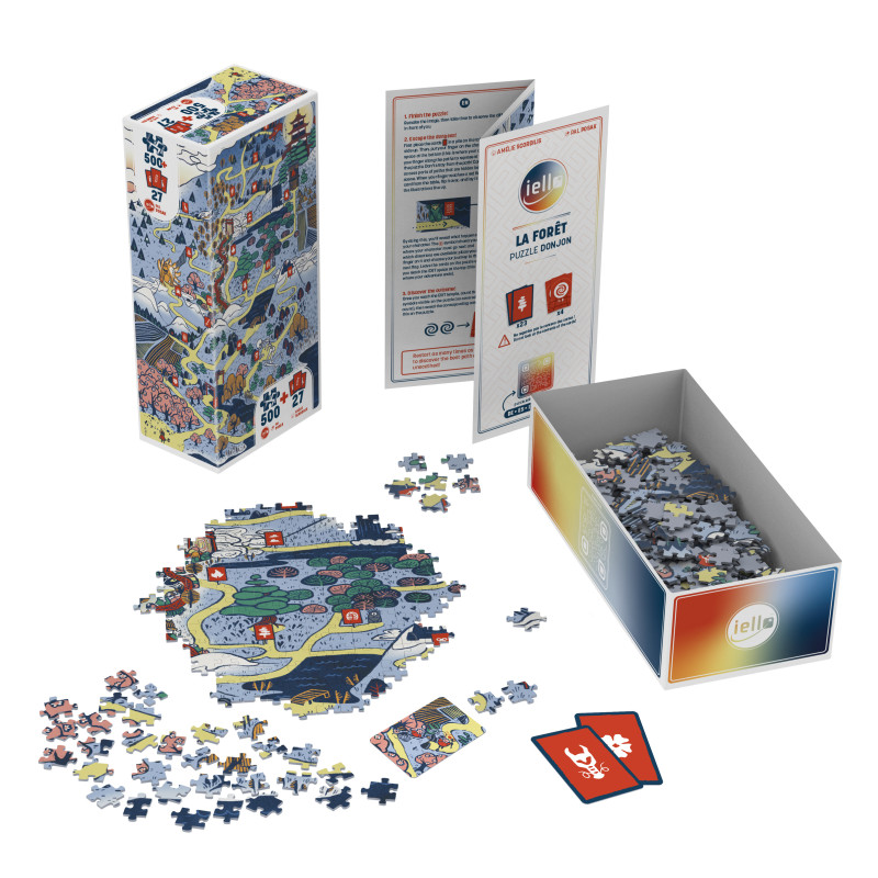 Puzzle Play Donjon - 500 Pcs – Foret – Image 3