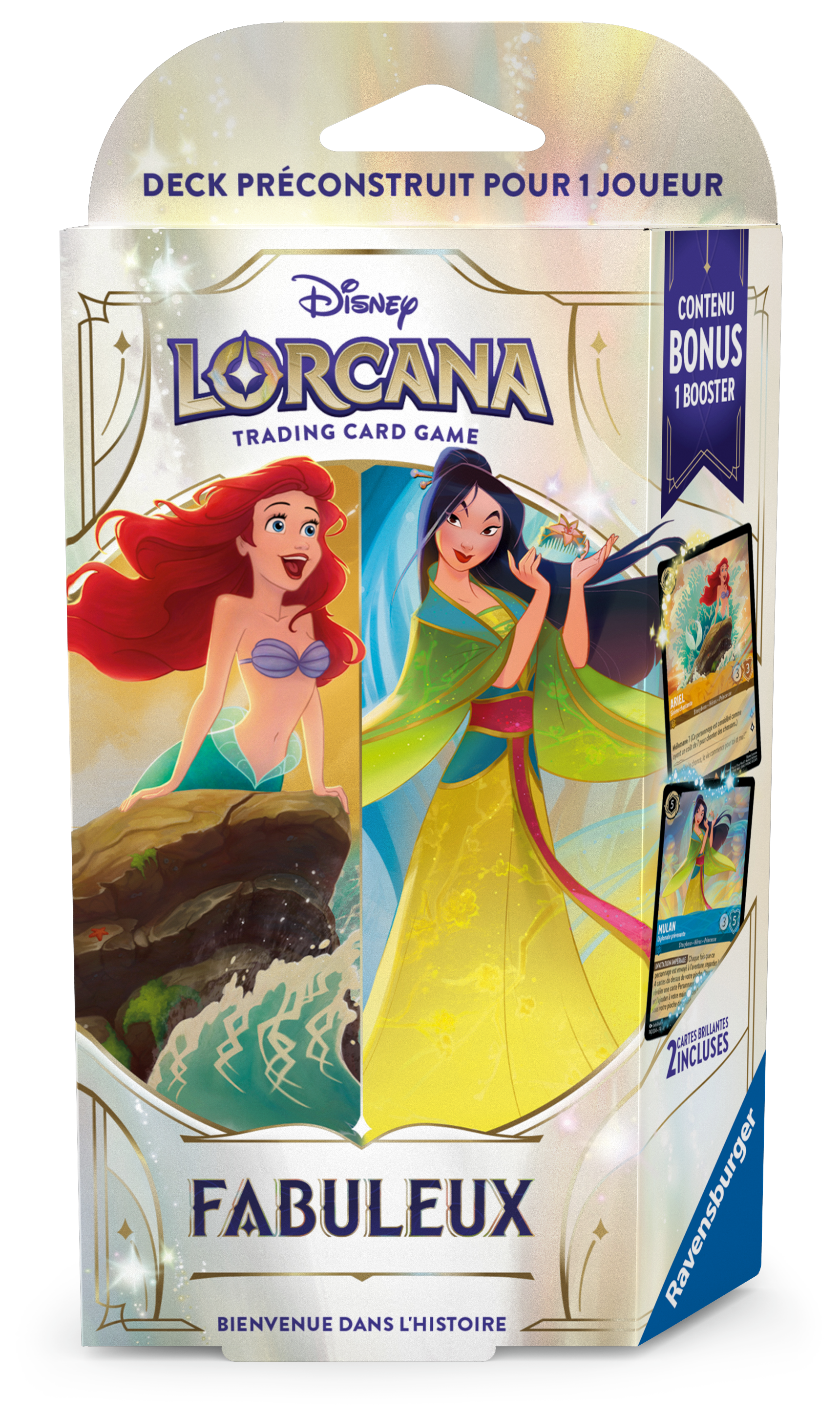 Lorcana – Fabuleux – Deck – Ariel et Mulan