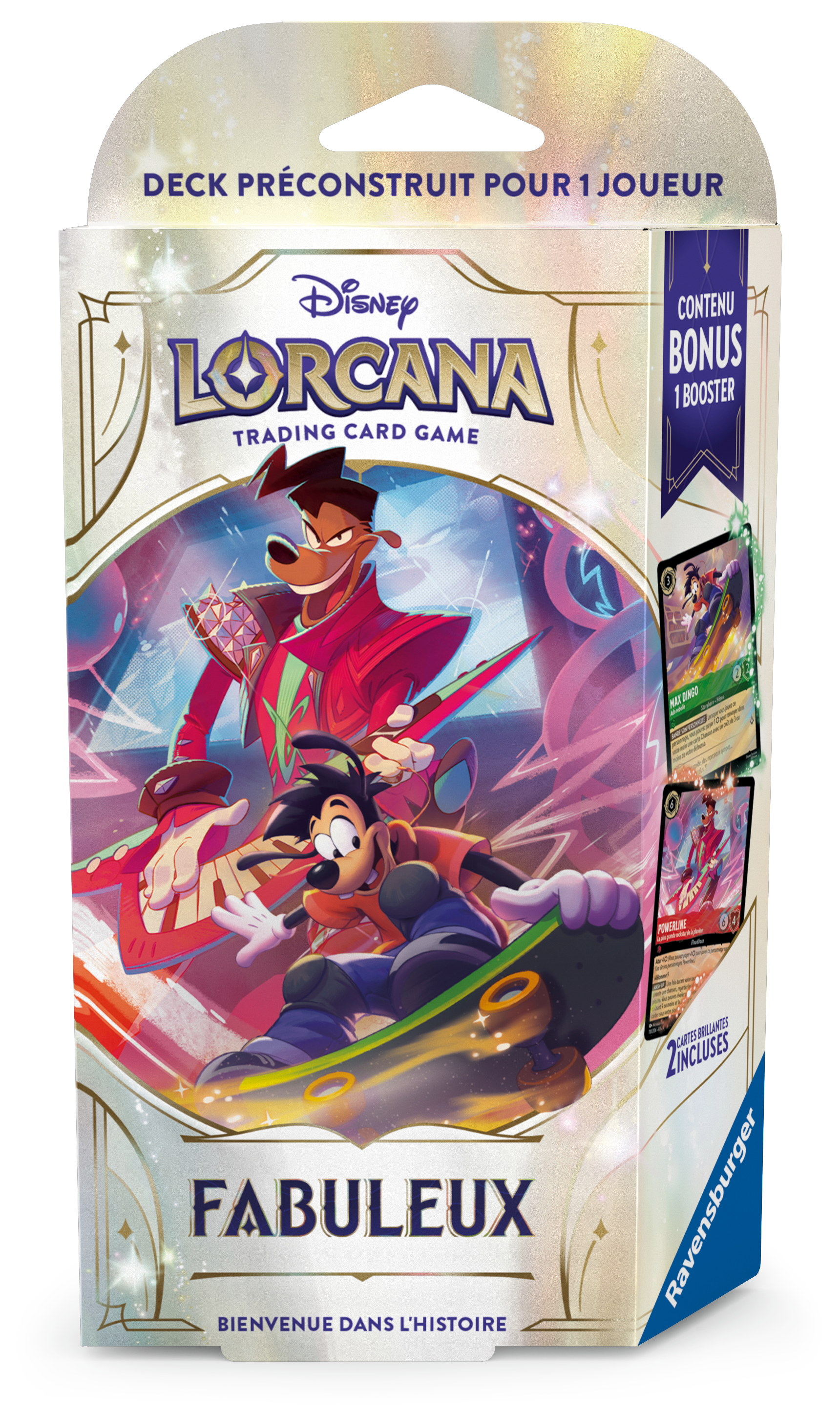 Lorcana – Fabuleux – Deck – Powerline et Max