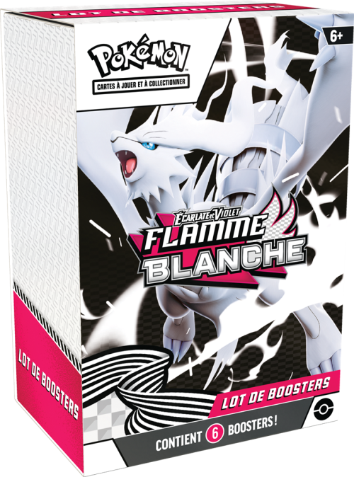 Pokemon – Ecarlate et Violet EV10.5 – Flamme Blanche – Bundle 6 boosters