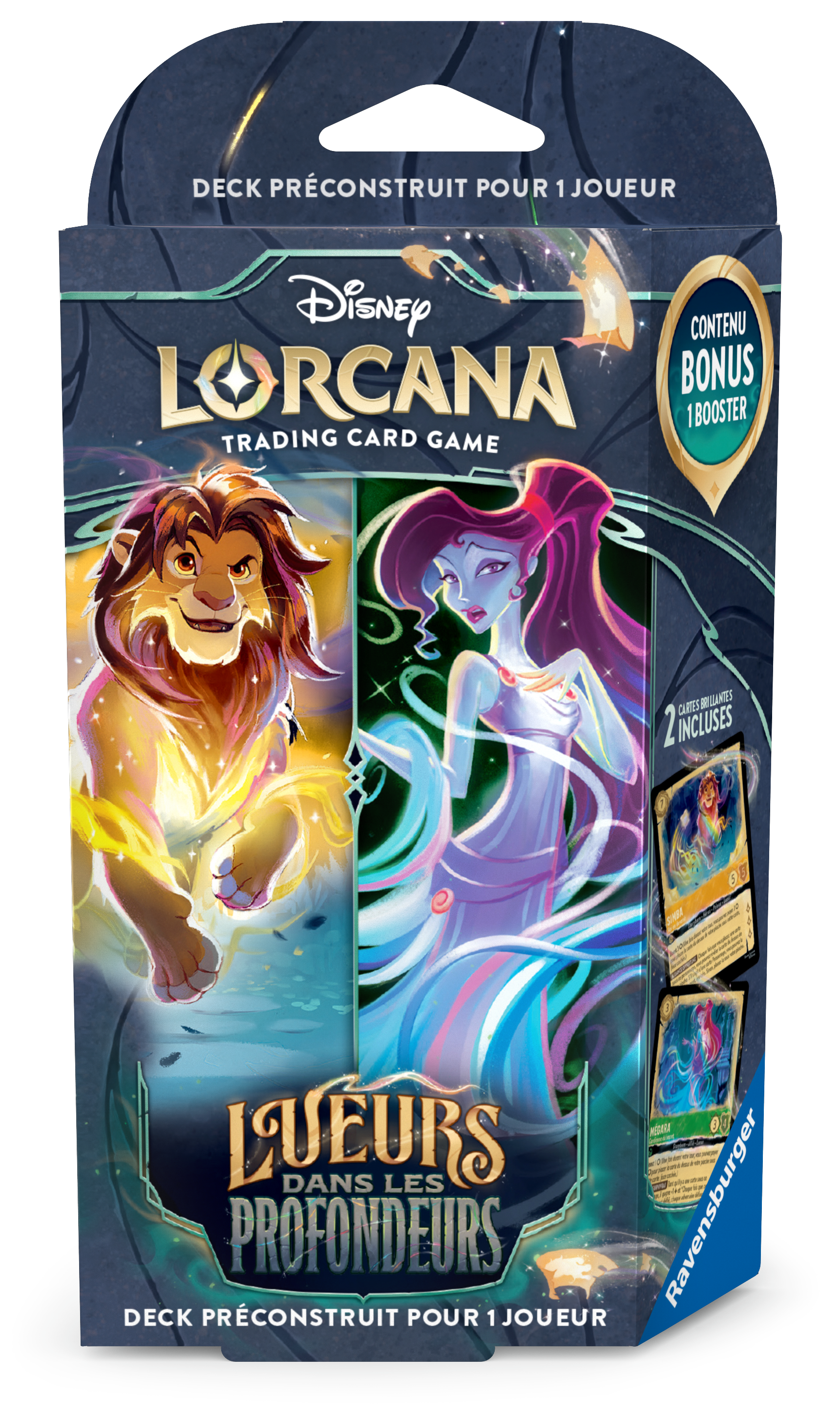 Lorcana – Lueurs dans les Profondeurs – Deck – Simba et Mégara