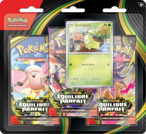Pokemon - Mega Evolution ME03 - Equilibre Parfait - Pack 3 Boosters