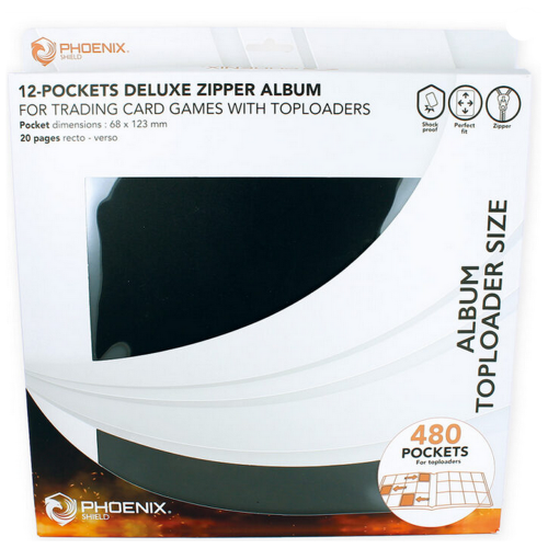 Phoenix Shield - Deluxe Portfolio Toploader - 12 pochettes - 480 cartes