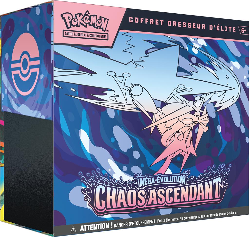 Pokemon - Mega Evolution ME04 - Chaos Ascendant - Coffret dresseur d'élite