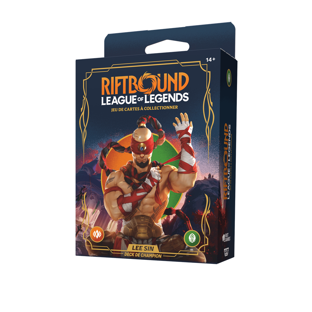 Riftbound - Origins - Deck de Champion - Lee Sin
