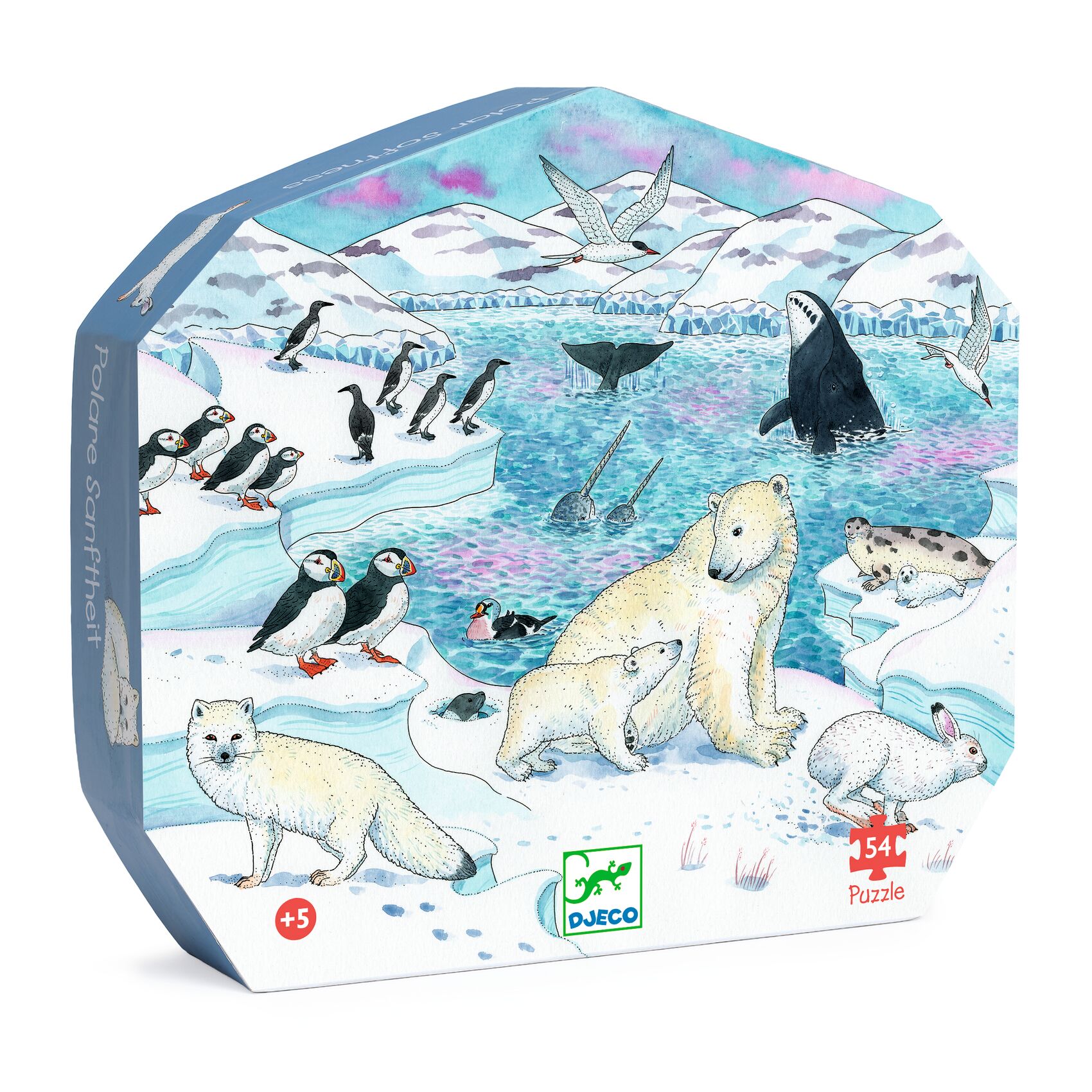 Puzzle Silhouette – Douceur polaire – 54 Pcs
