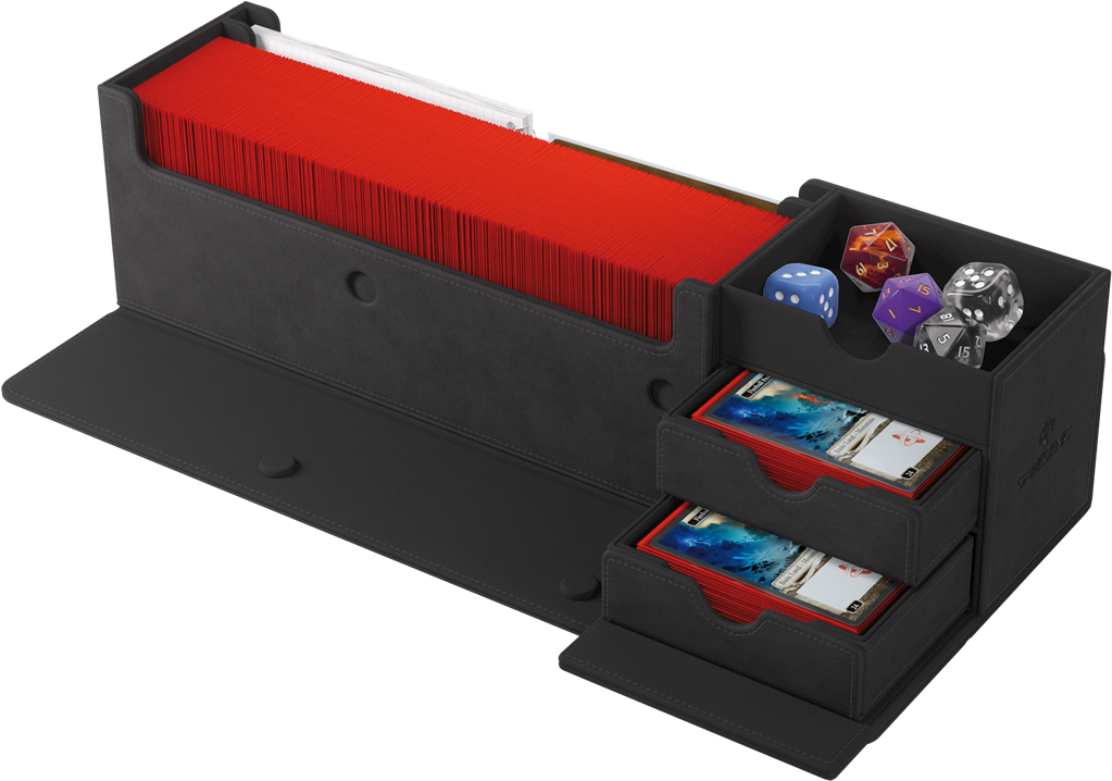 Boîte de rangement Gamegenic - Card's Lair 400 - Black – Image 2