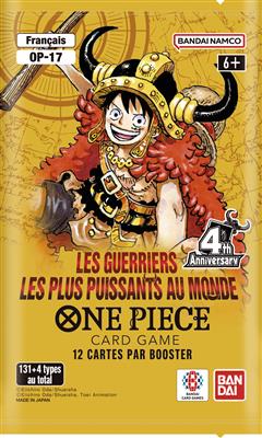 One Piece - OP17 - Les Guerriers les Plus Puissants du Monde - Booster - FR