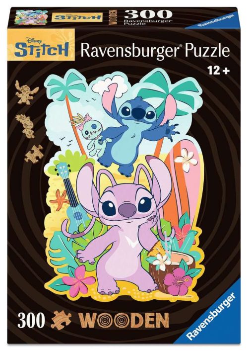 Puzzle en bois - Wooden - 300 p - Stitch & Angel