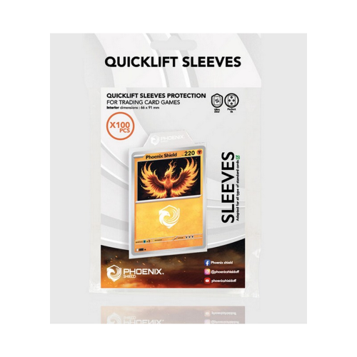Phoenix Shield - Sleeves Quicklift - x 100