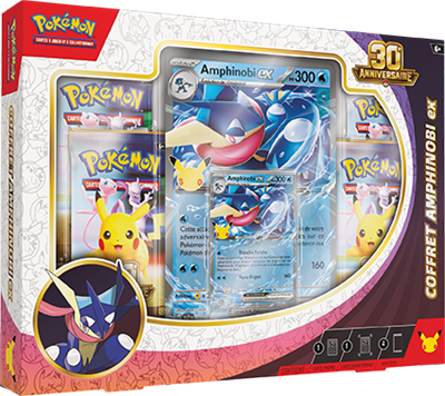 Pokémon - 30 Ans - Coffret Amphinobi ex