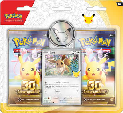 Pokemon - 30 Ans - Pack 2 Boosters
